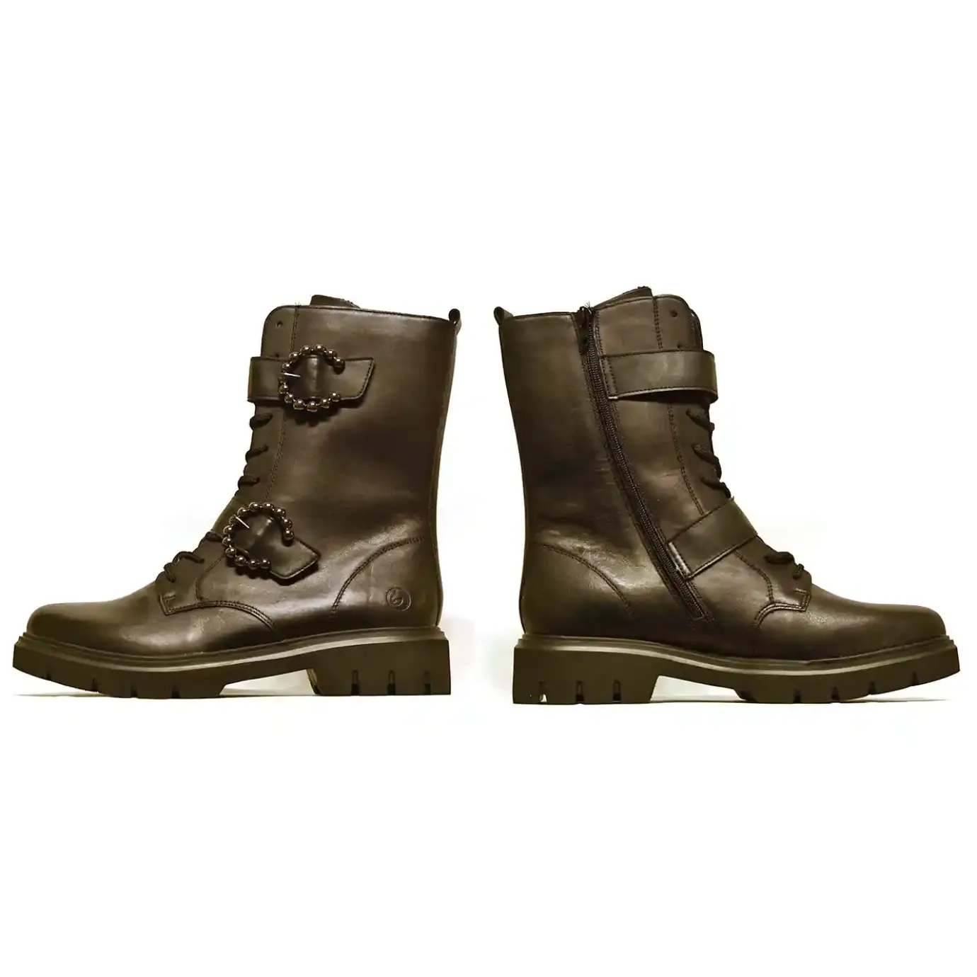 Sacapuce Bottes Bottines>ADANA cuir noir