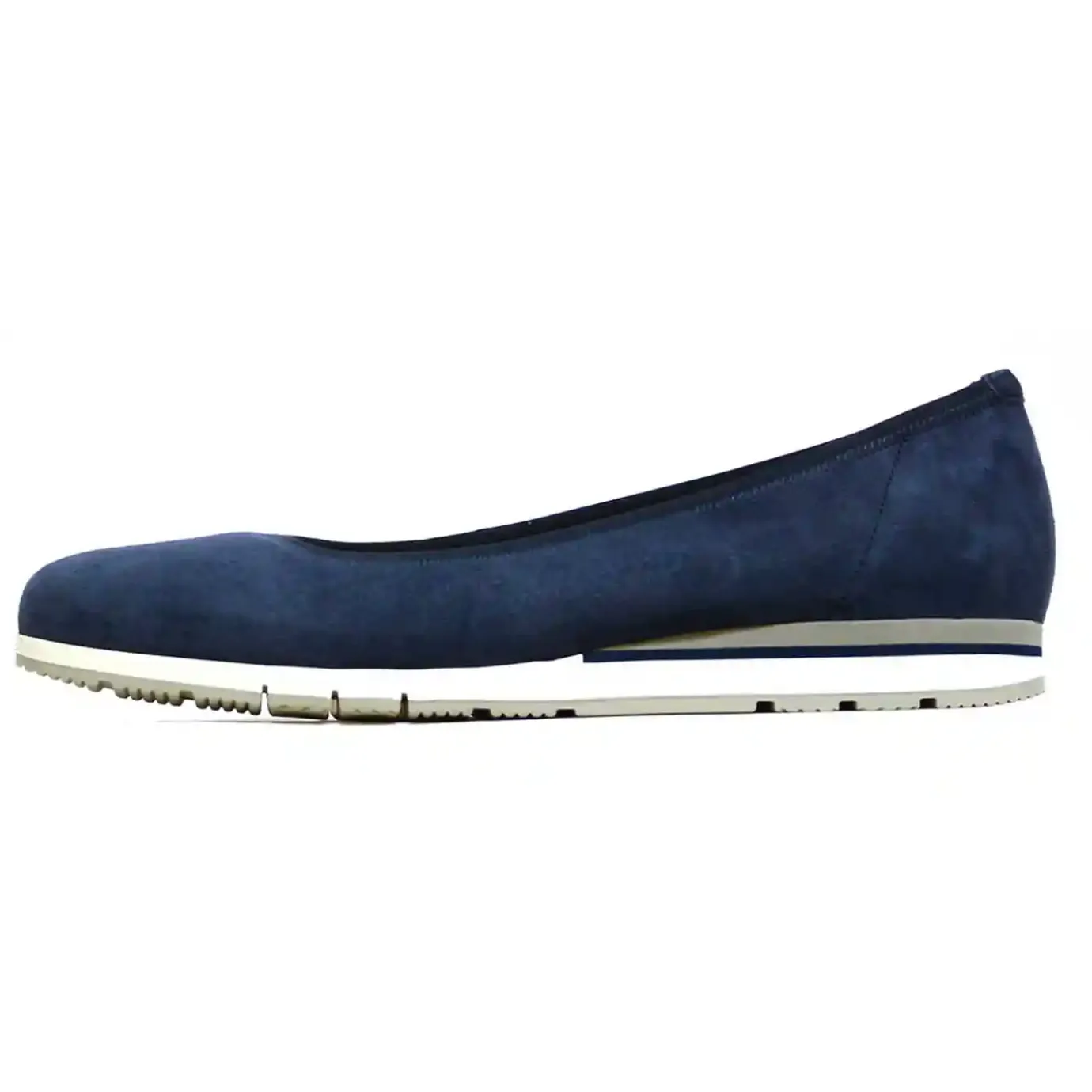 Sacapuce Ballerines>ALINE velours bleu