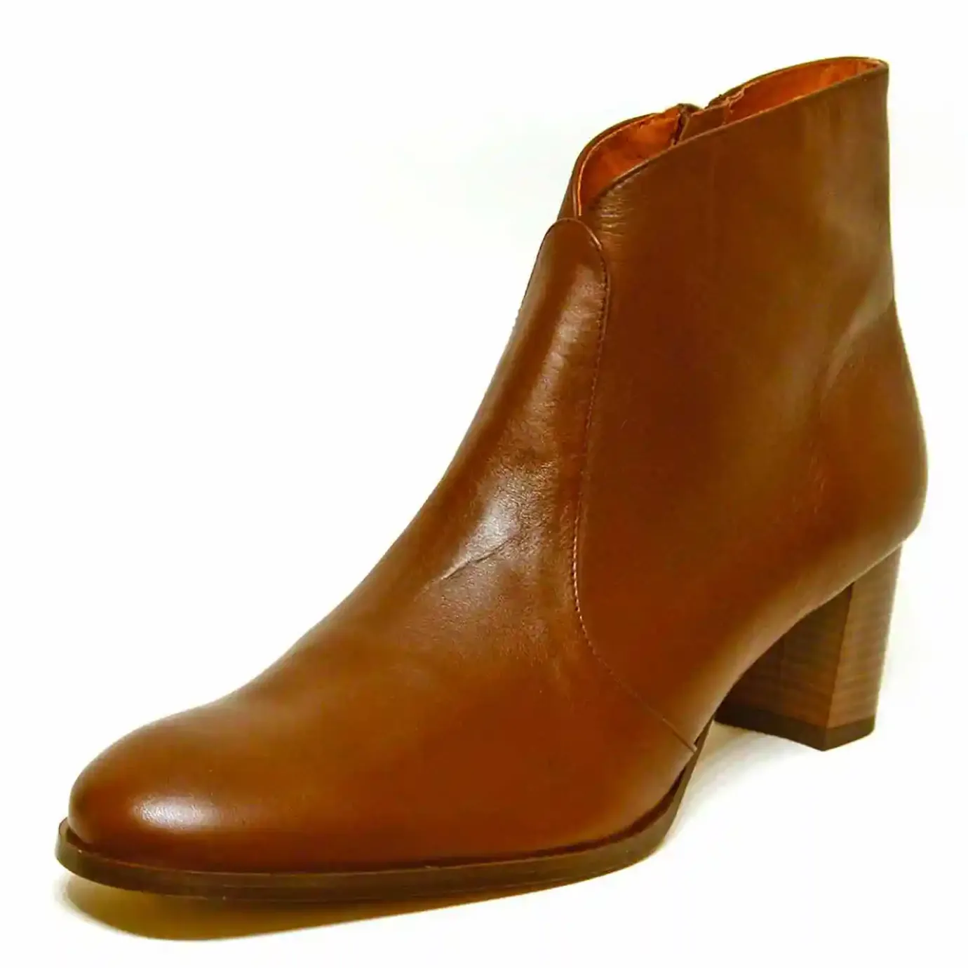 Sacapuce Bottes Bottines>AMPARO cuir marron