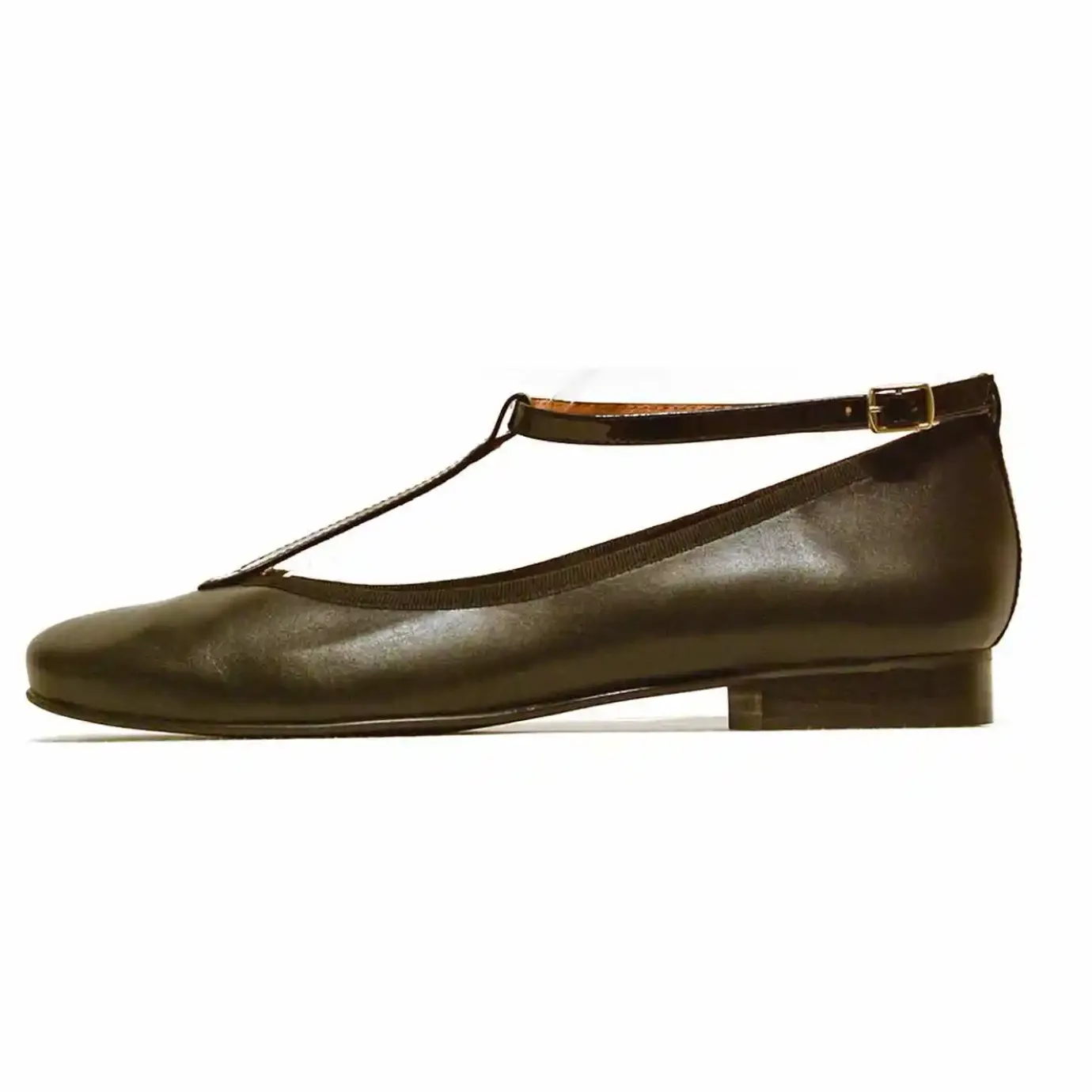 Sacapuce Ballerines>ANDREAS cuir noir