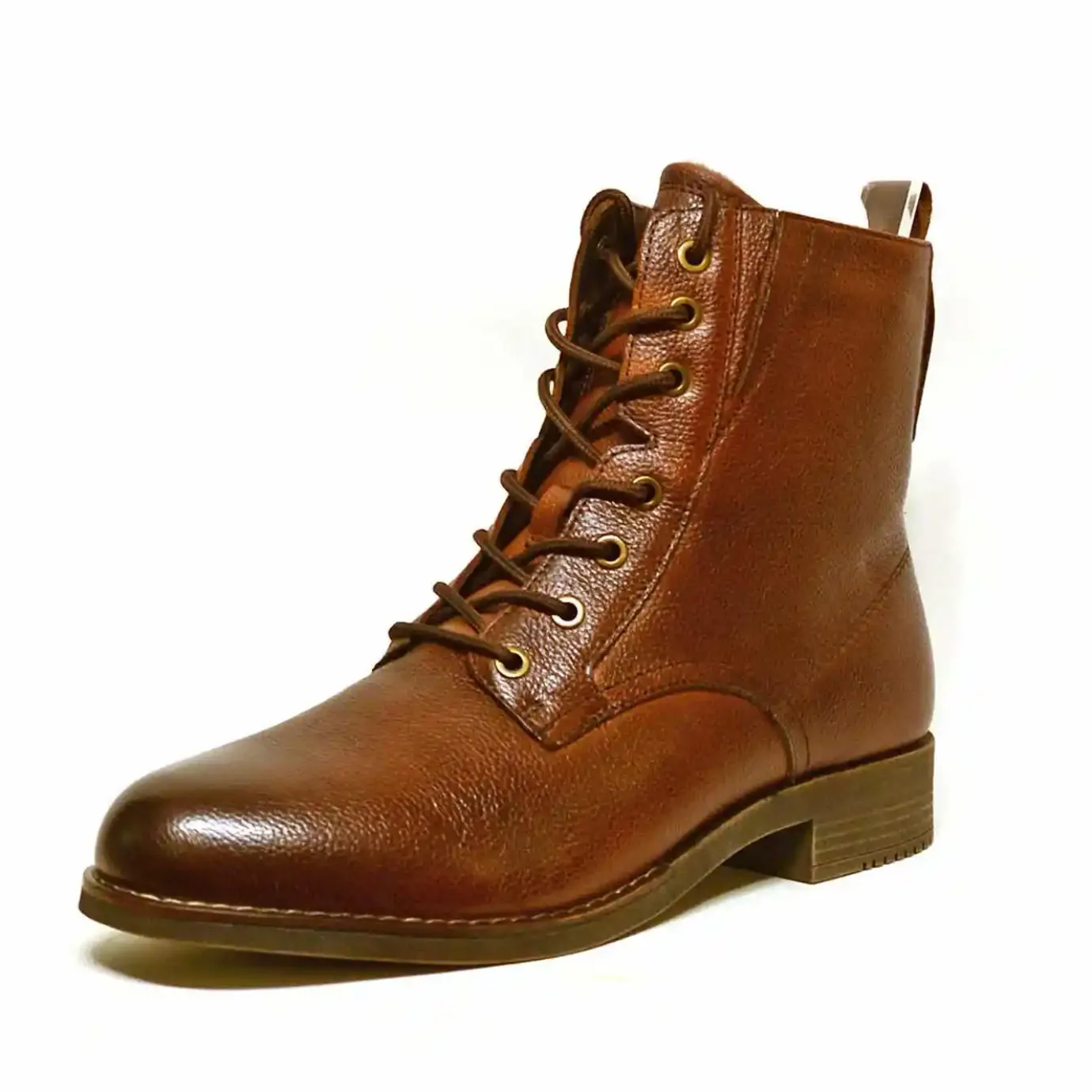 Sacapuce Bottes Bottines>BOSTON cuir marron