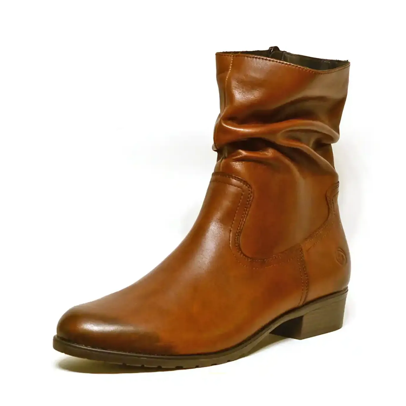 Sacapuce Bottes Bottines>CAROLA cuir marron clair