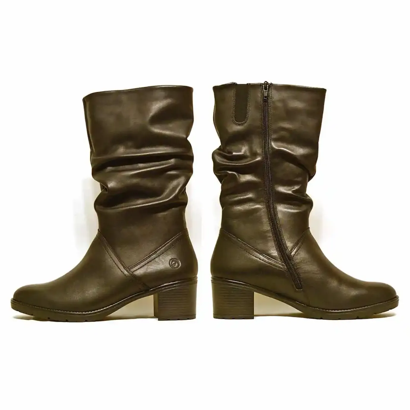 Sacapuce Bottes Bottines>DULINE cuir noir