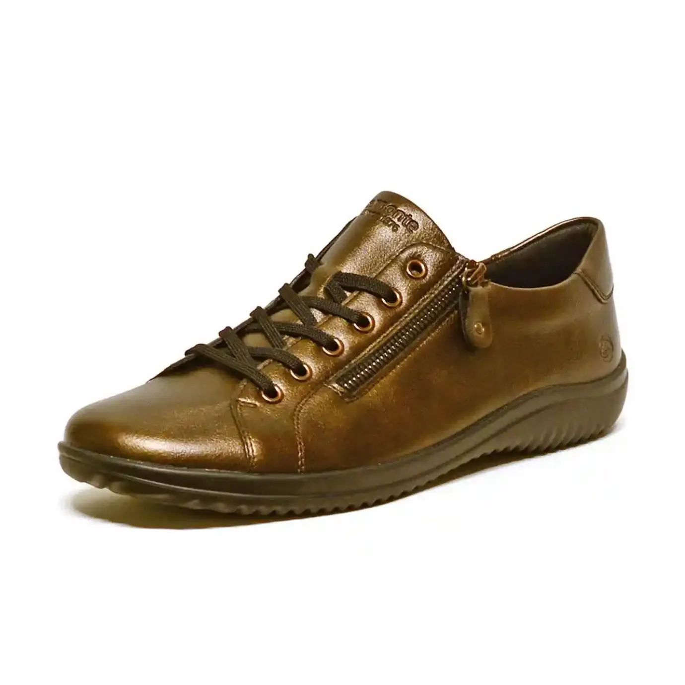 Sacapuce Sportswear Derbies>FATA cuir bronze