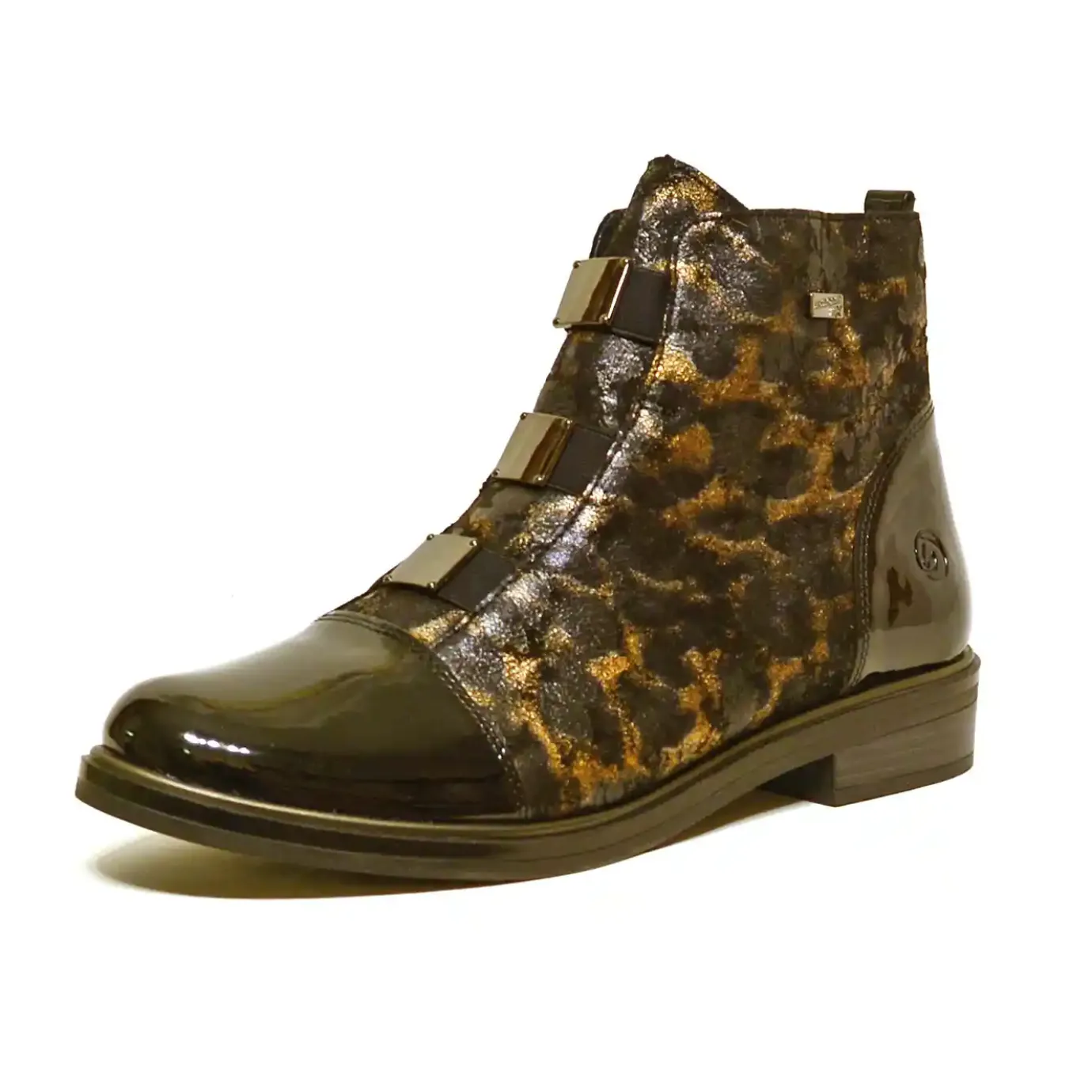 Sacapuce Bottes Bottines>FLORE textile et vernis