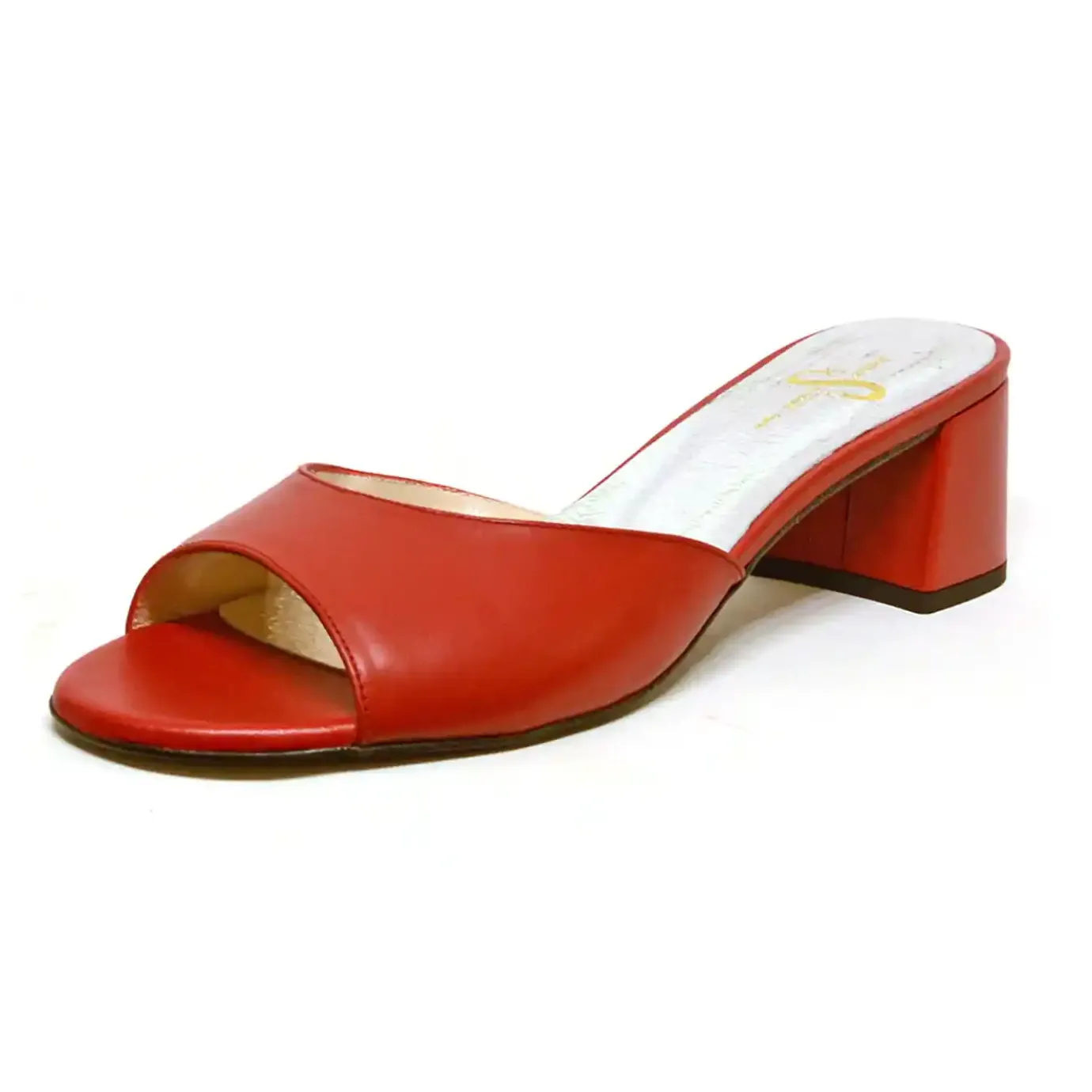 Sacapuce Sandalettes Sabots>GAELLE cuir rouge