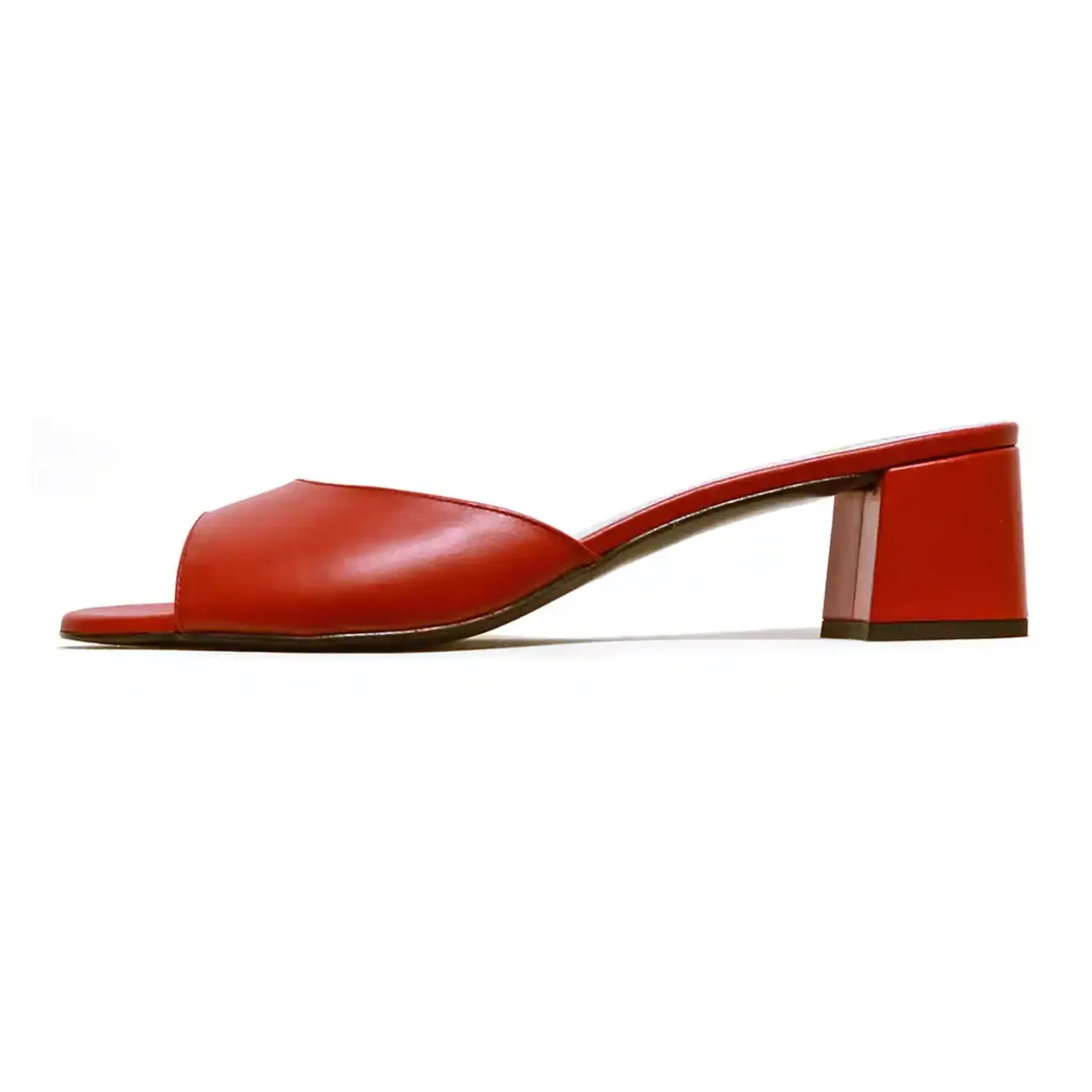 Sacapuce Sandalettes Sabots>GAELLE cuir rouge