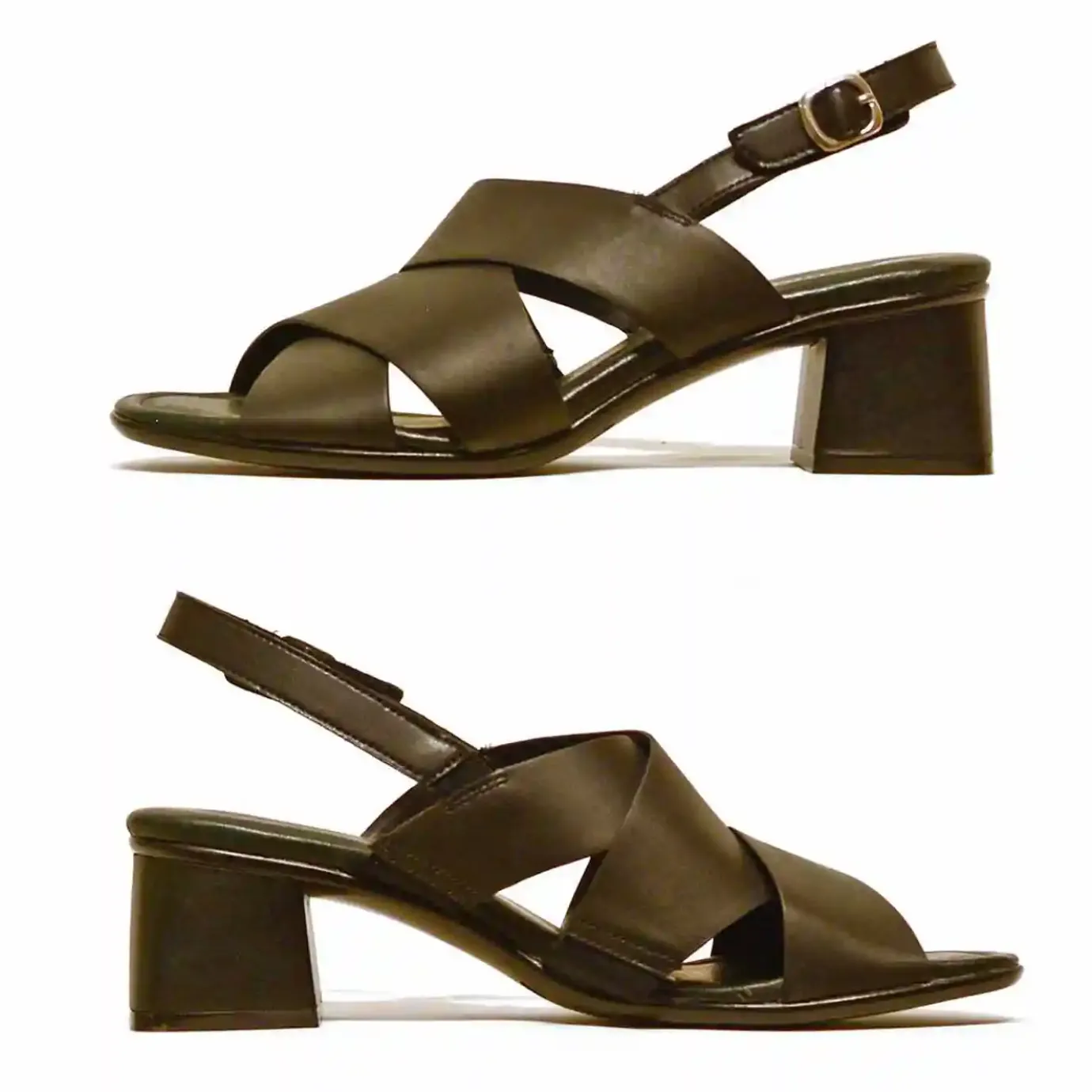 Sacapuce Sandalettes Sabots>INGELA cuir noir