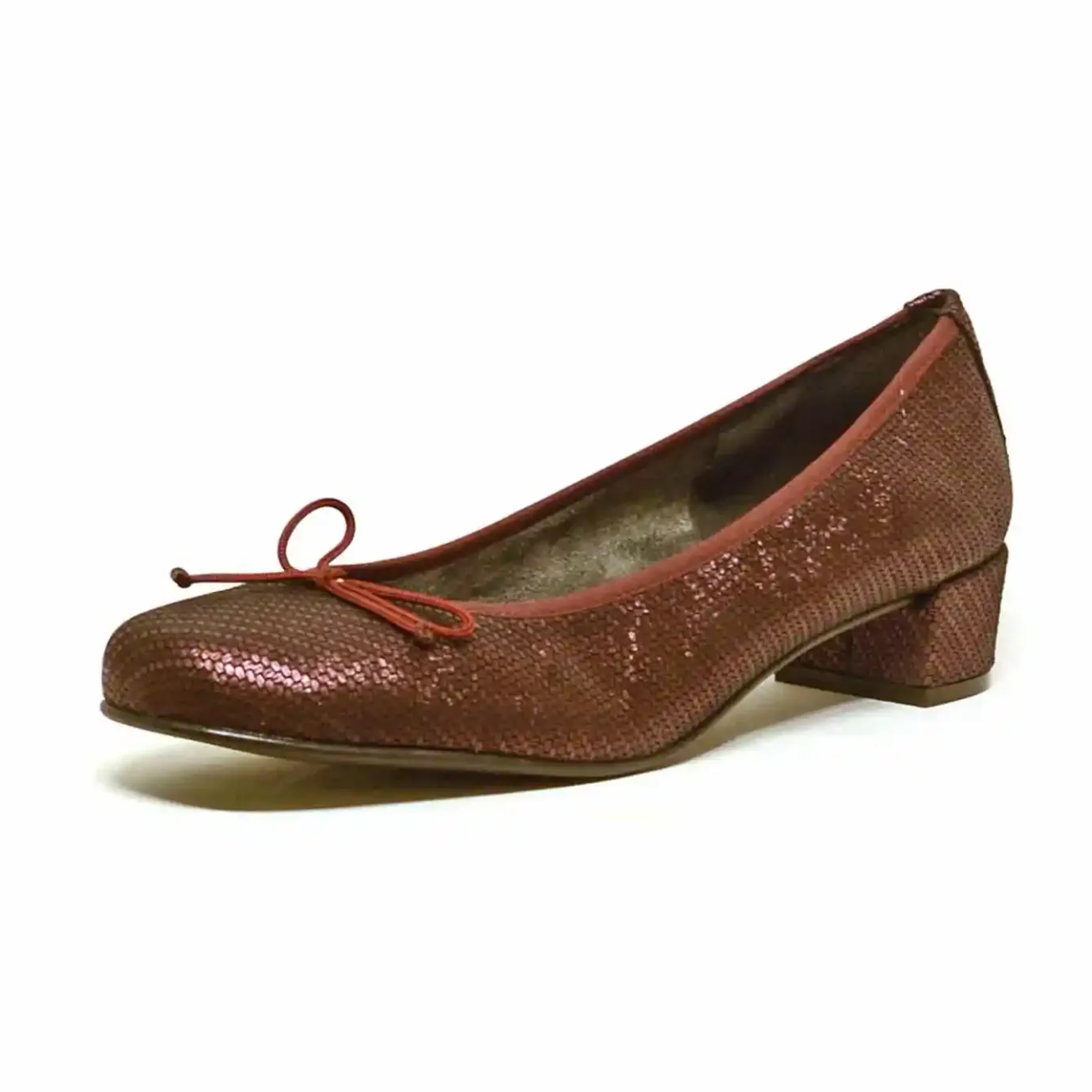 Sacapuce Ballerines>KITTY bordeaux fantaisie