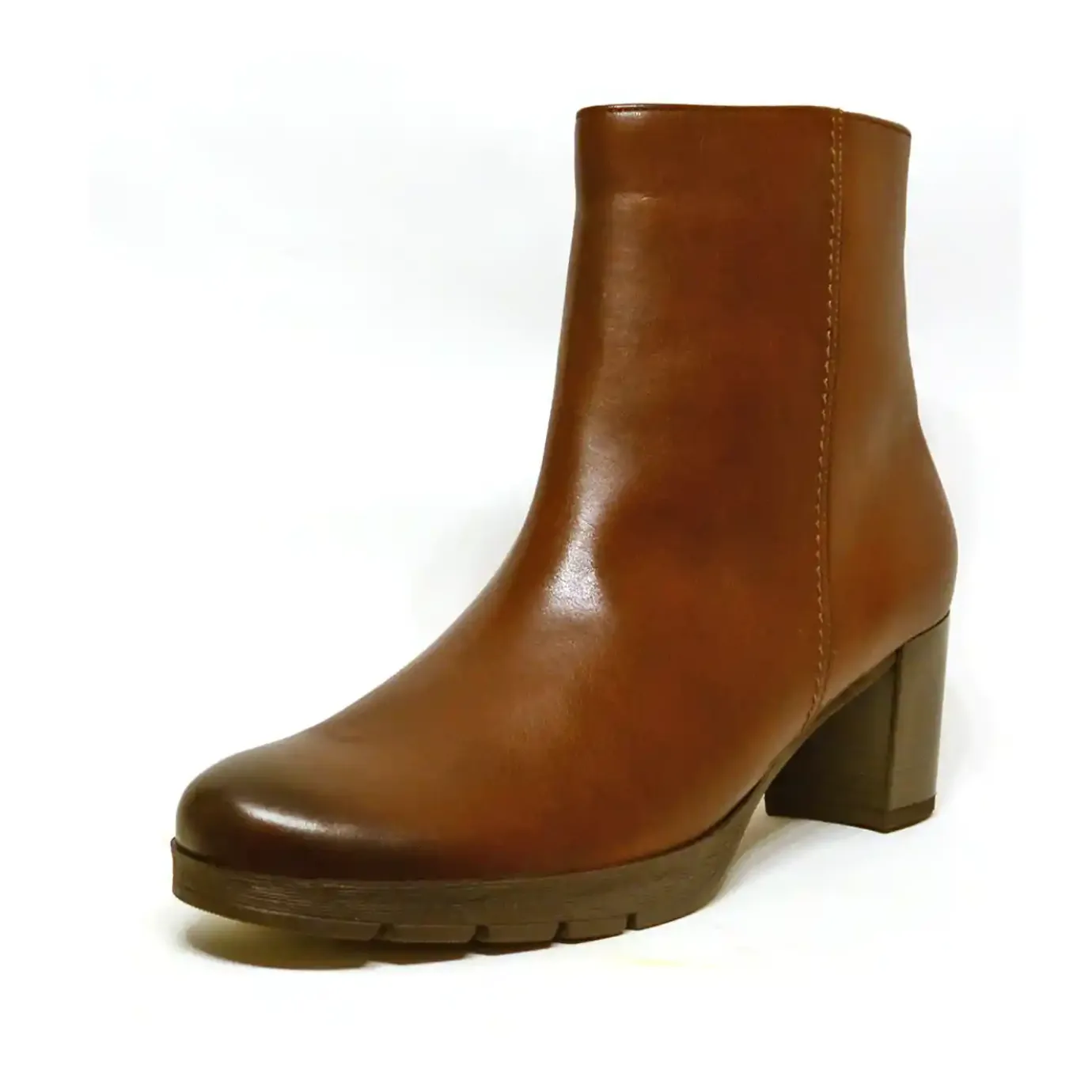 Sacapuce Bottes Bottines>MADDY cuir marron