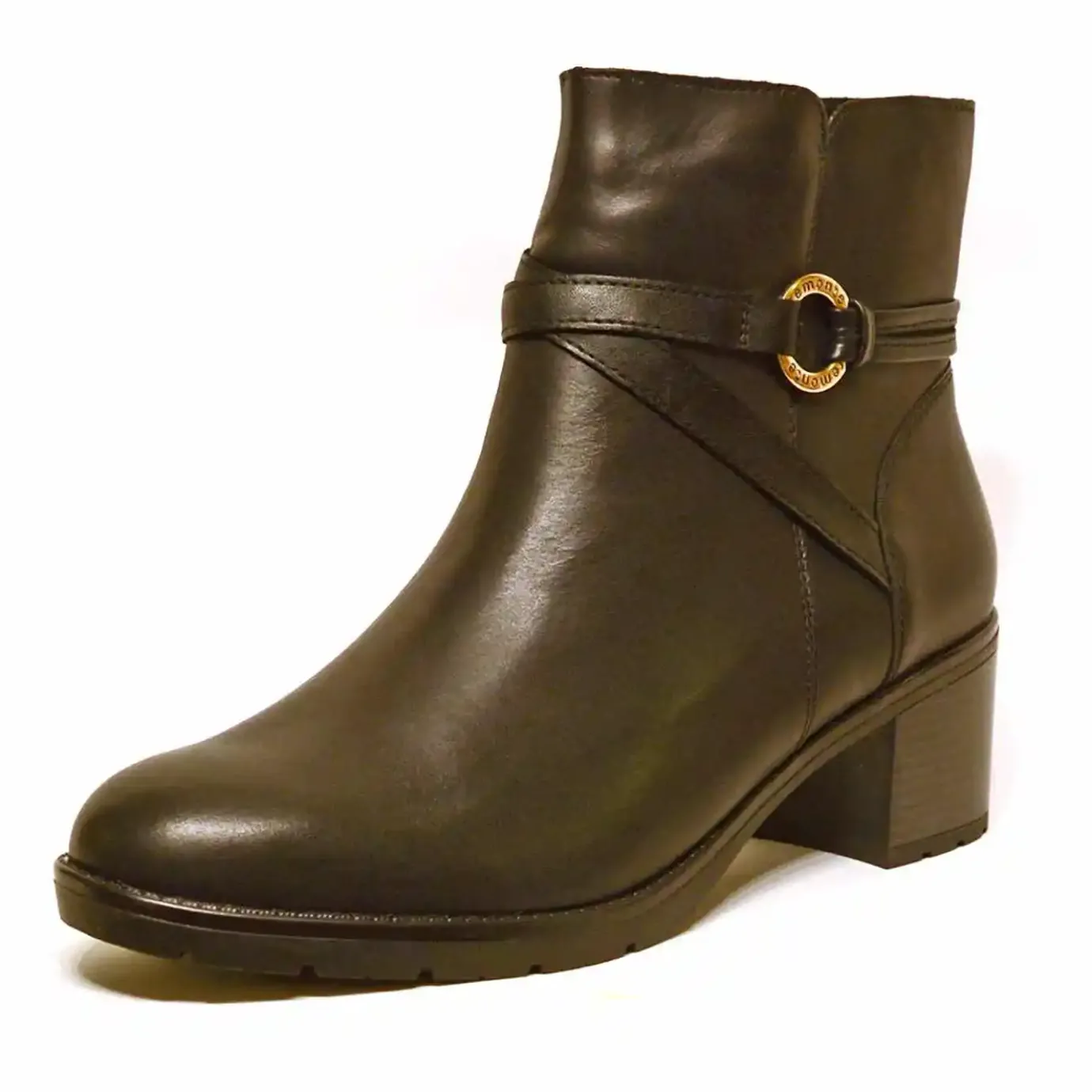 Sacapuce Bottes Bottines>MADO cuir noir