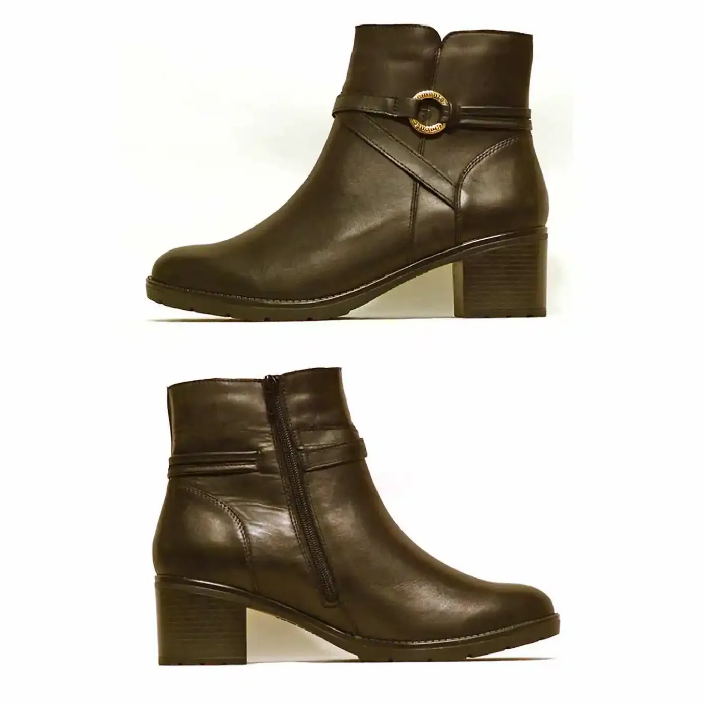 Sacapuce Bottes Bottines>MADO cuir noir