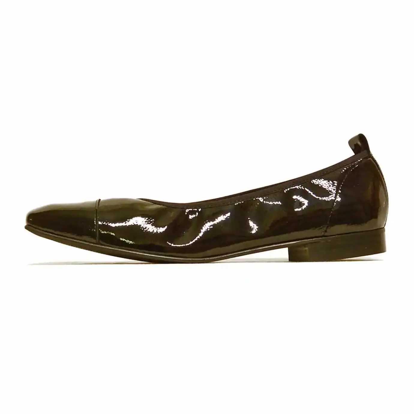 Sacapuce Ballerines>MAREVA vernis noir