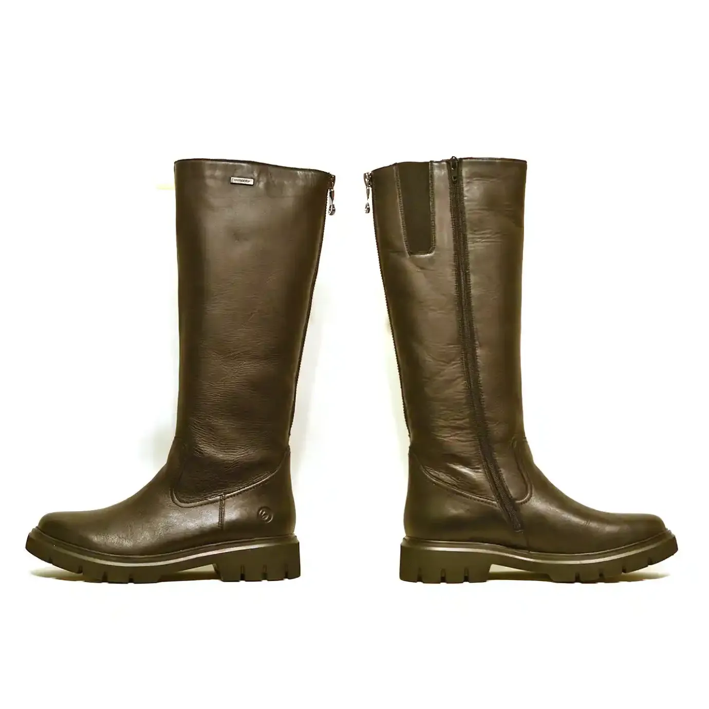 Sacapuce Bottes Bottines>MARIDA cuir noir