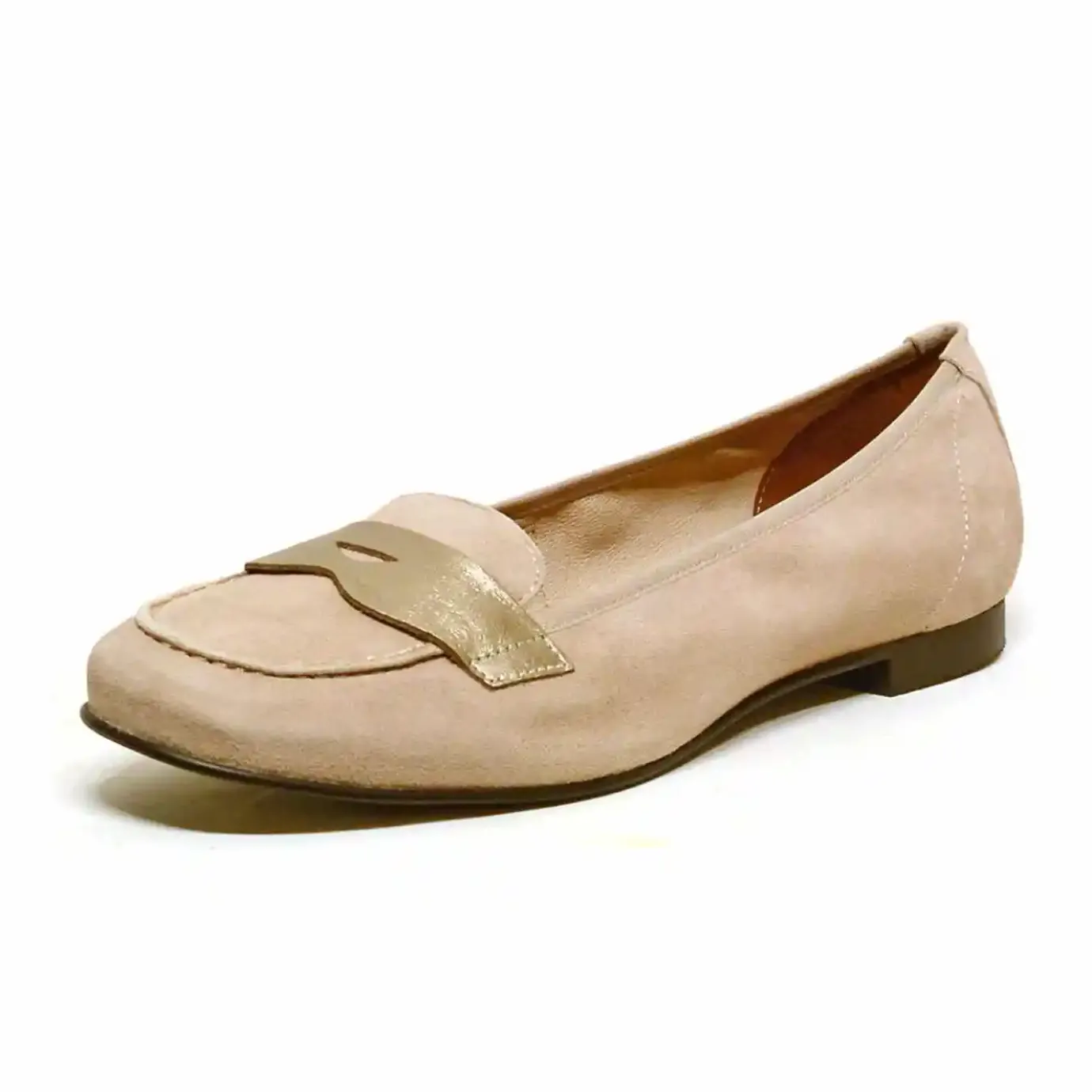 Sacapuce Mocassins Confort>MELUN velours beige