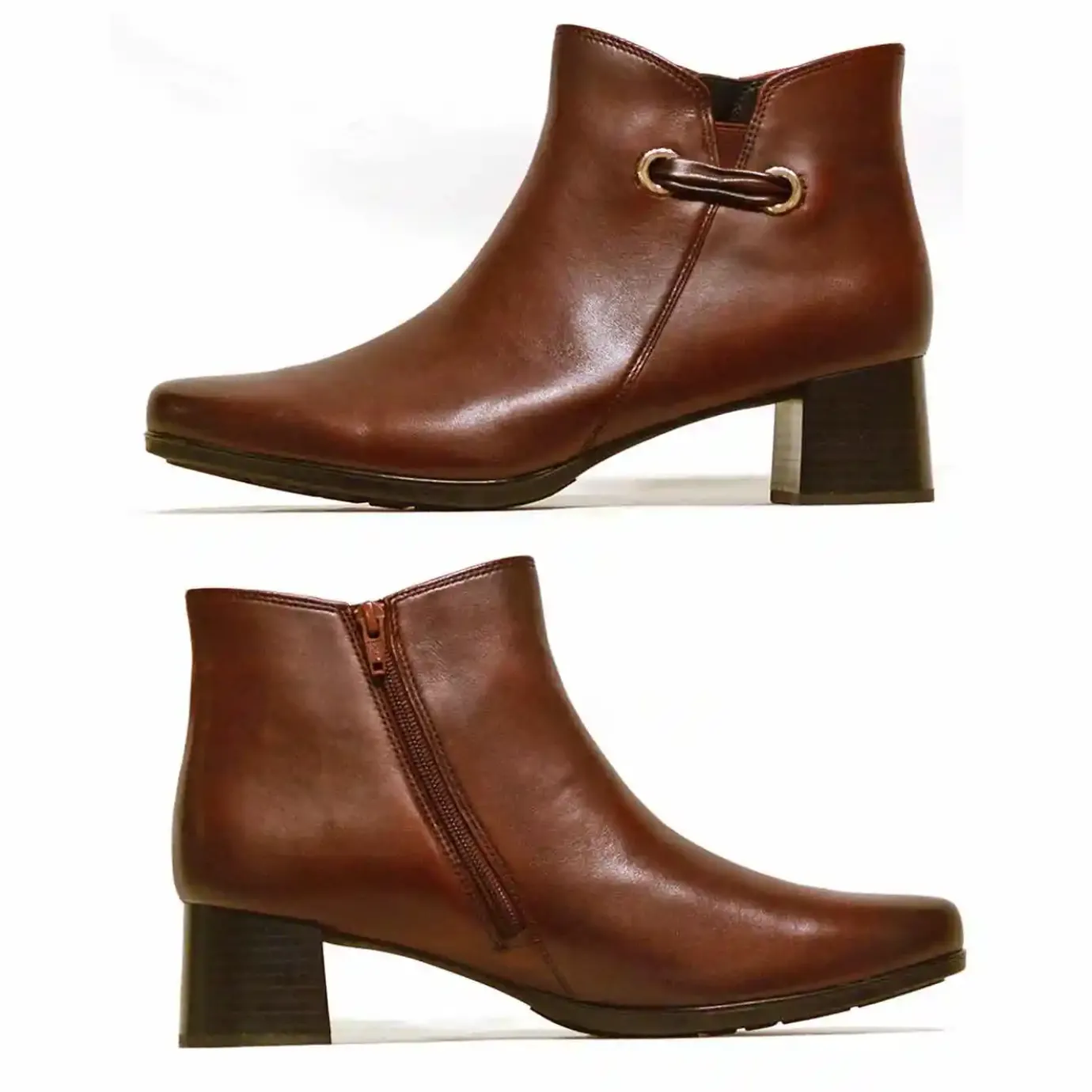 Sacapuce Bottes Bottines>OSLO cuir bordeaux