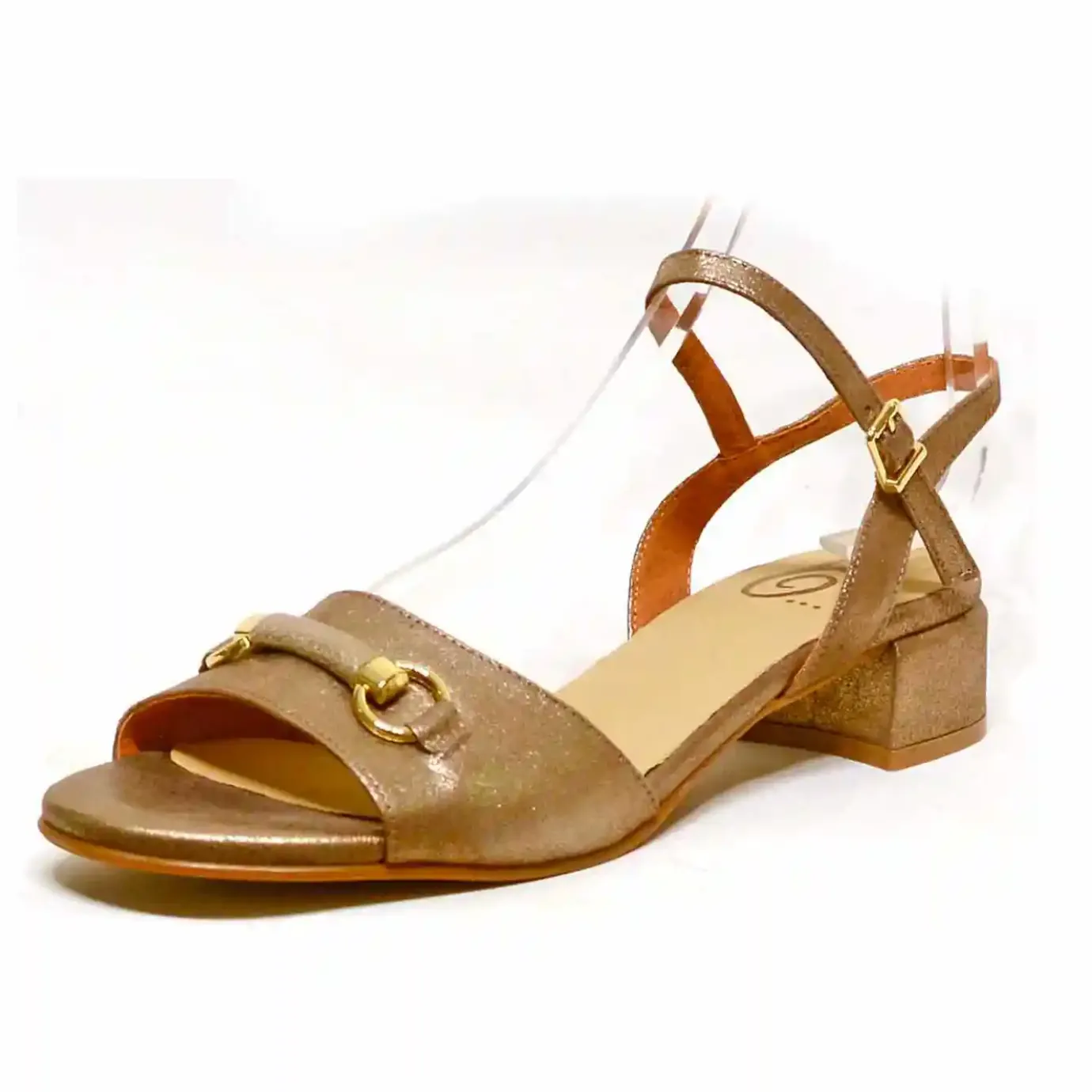 Sacapuce Sandales Habillées>PERNA cuir bronze