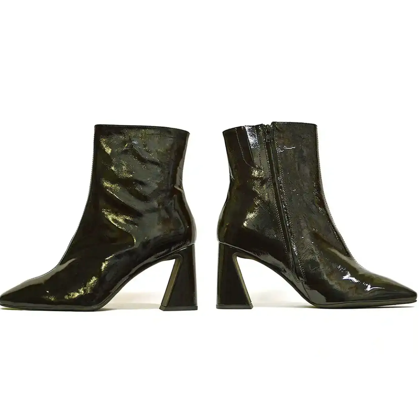 Sacapuce Bottes Bottines>SAMIRA vernis noir