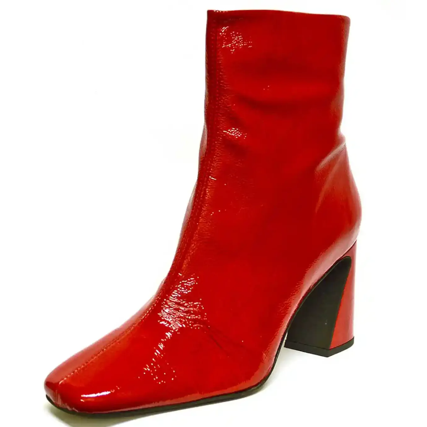 Sacapuce Bottes Bottines>SAMIRA vernis rouge