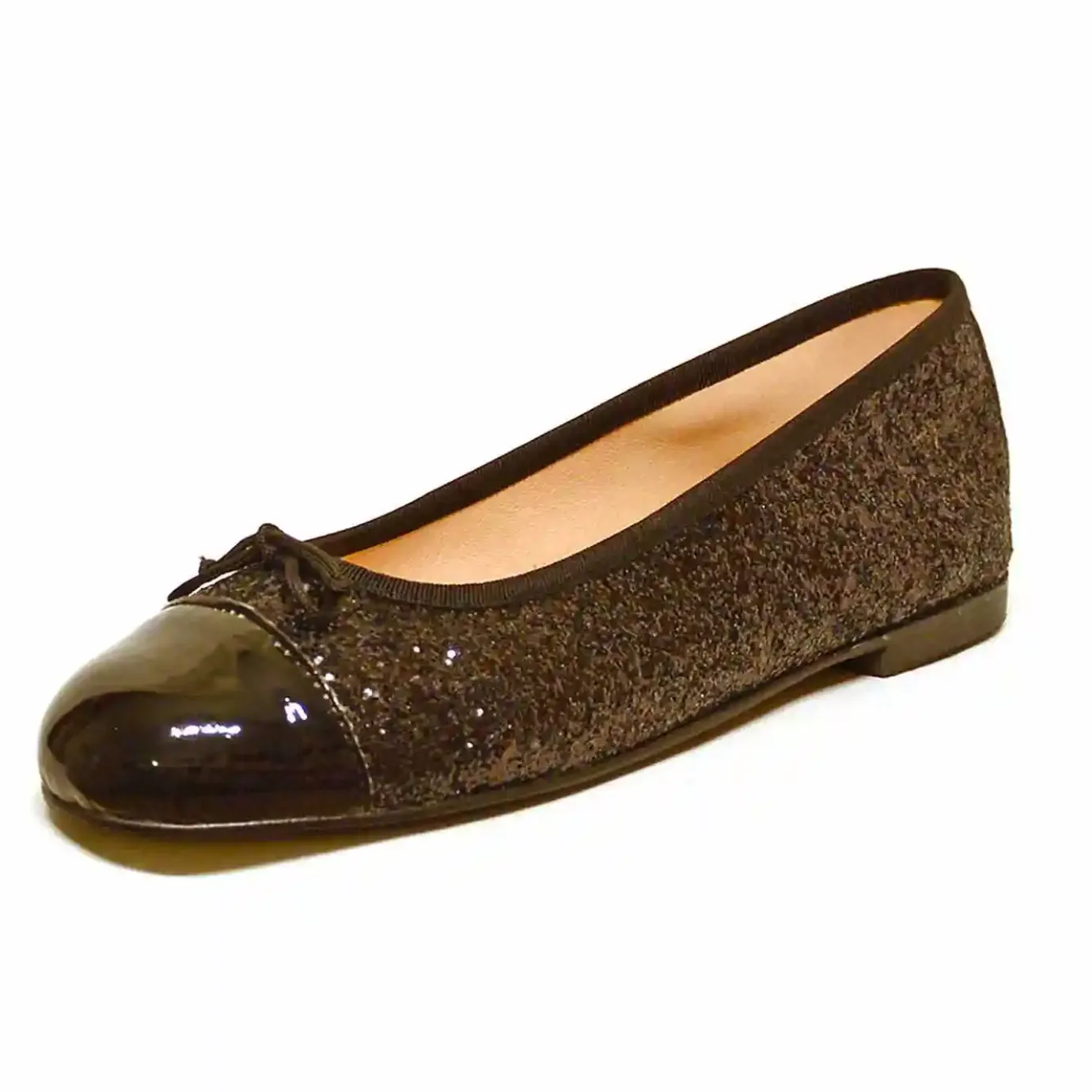 Sacapuce Ballerines>SOLANTINE glitter noir