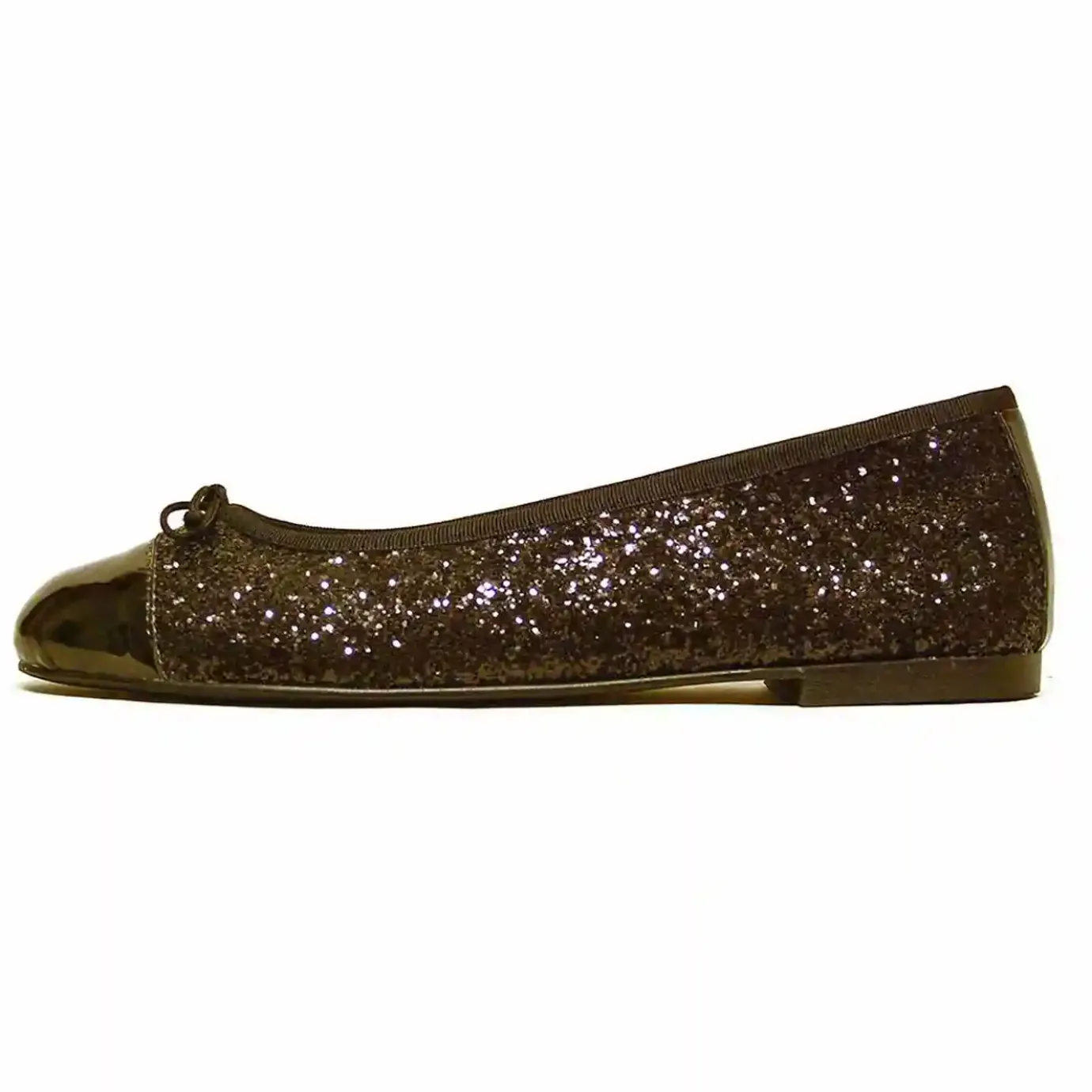 Sacapuce Ballerines>SOLANTINE glitter noir