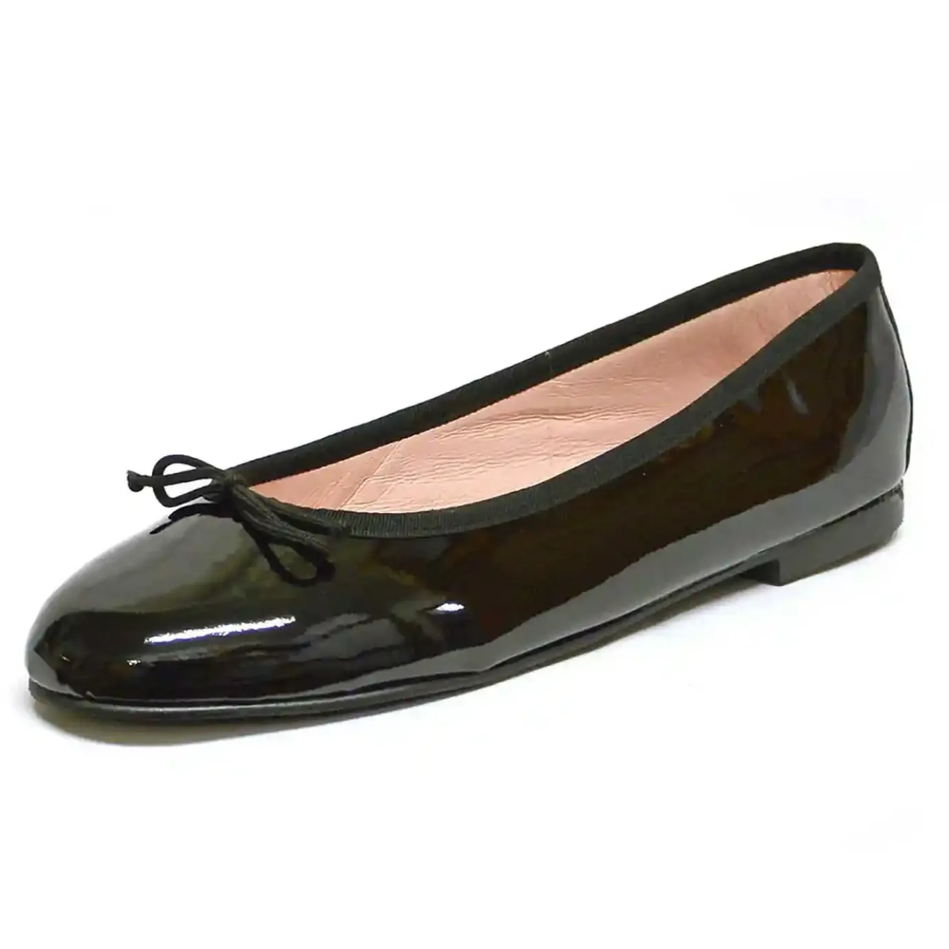 Sacapuce Ballerines>SOLITA vernis noir